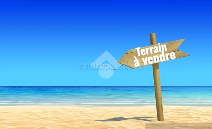 Terrain en 1ère ligne plage à Baghdadi