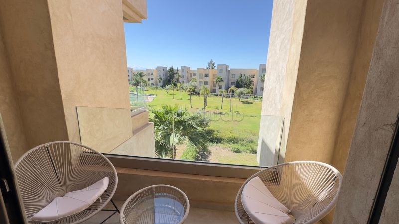 Vente appartement 3 chambres meublé à argan golf piscine collective