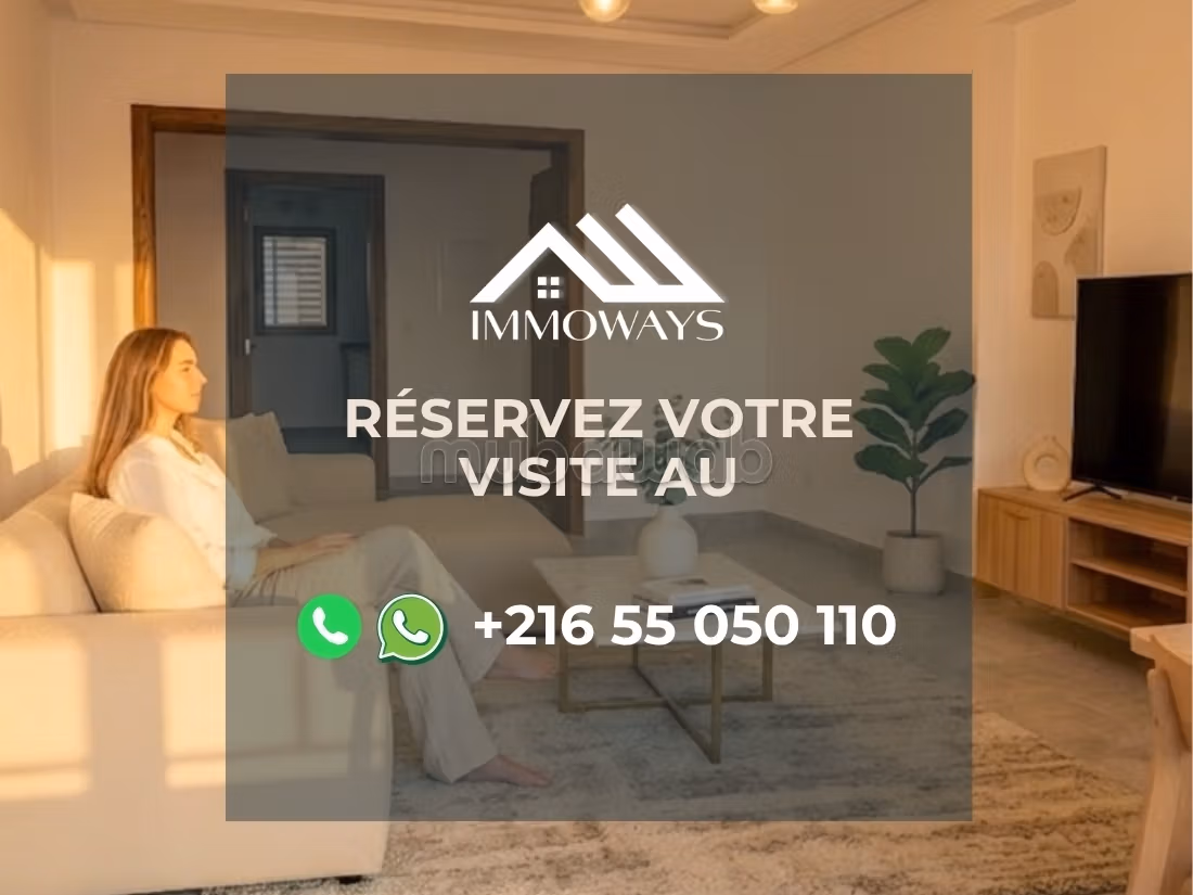 New S2 apartment with parking in Cité El Wahat
