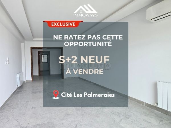 Appartement S2 neuf avec parking à Cité El Wahat