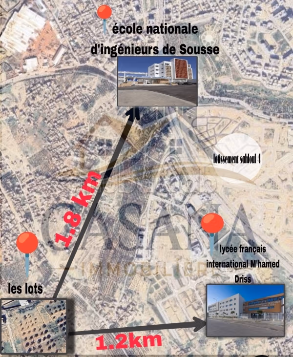 Land for sale. Large area 220 m²