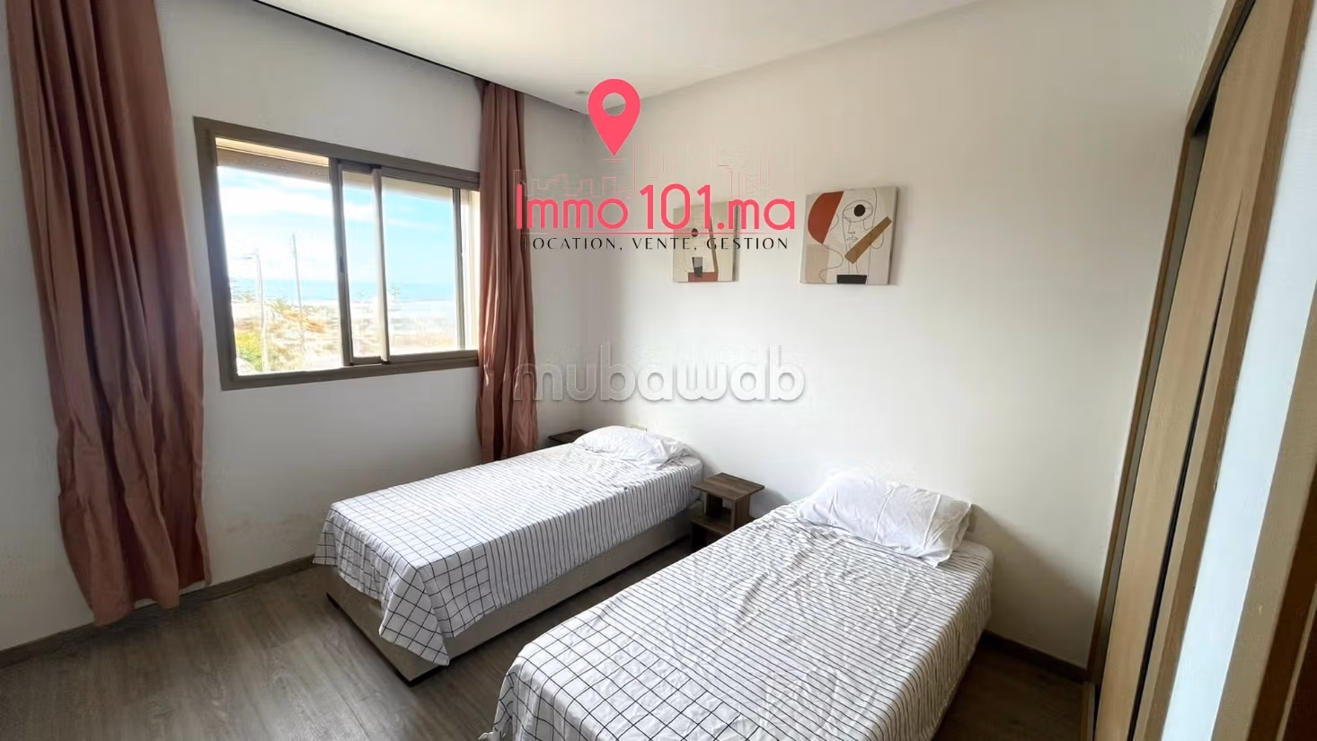 Location appartement avec vue sur mer à Harhoura — 6