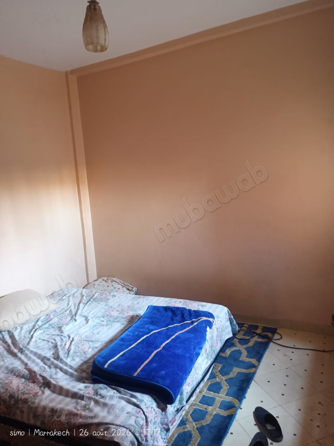 Superbe appartement à louer à massira 2 
rhina 20000dh vide