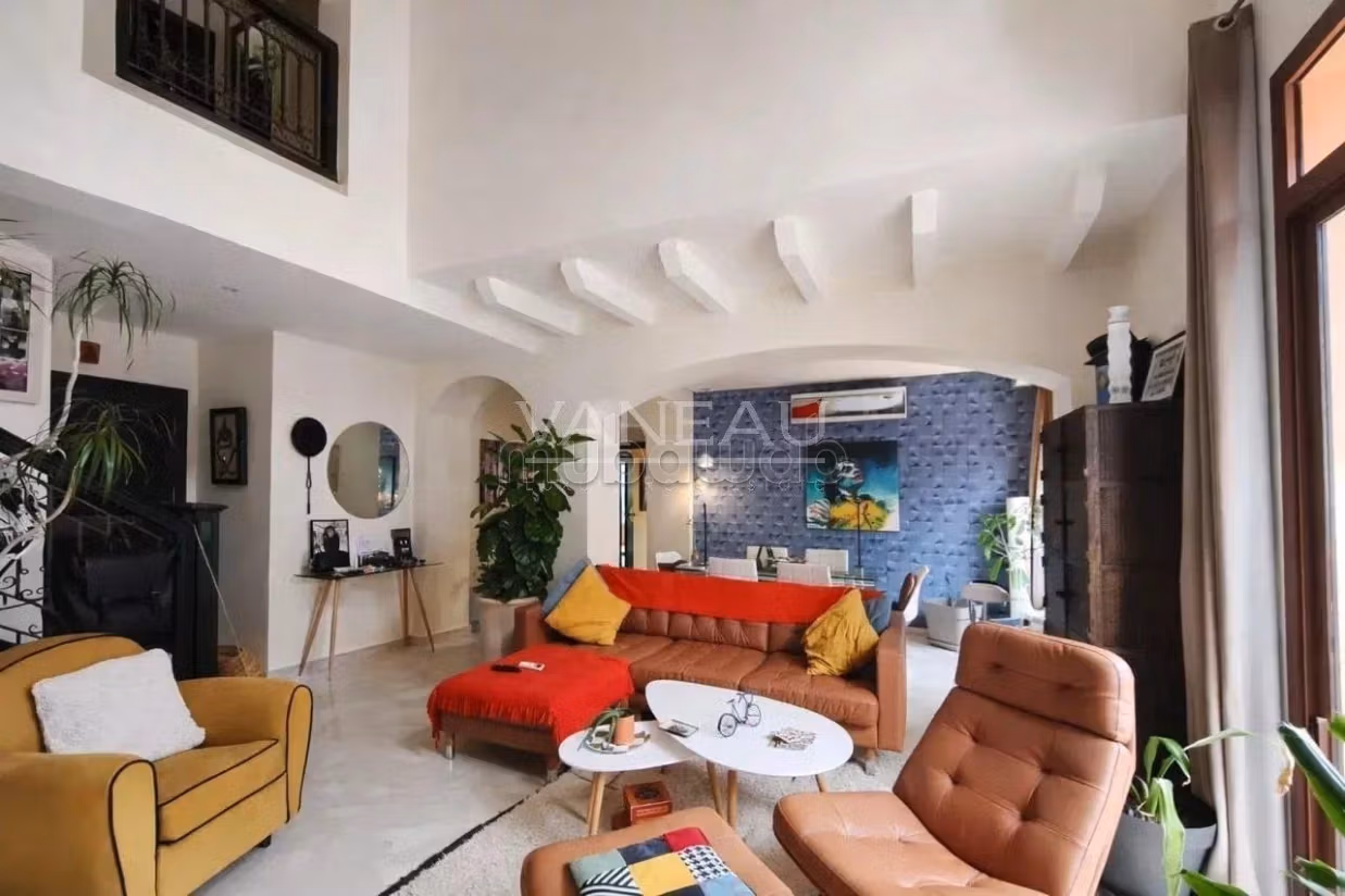 Duplex op de begane grond in het hart van Guéliz