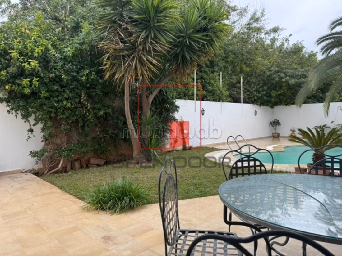 Villa S6 a La Marsa con piscina, giardino e hammam
