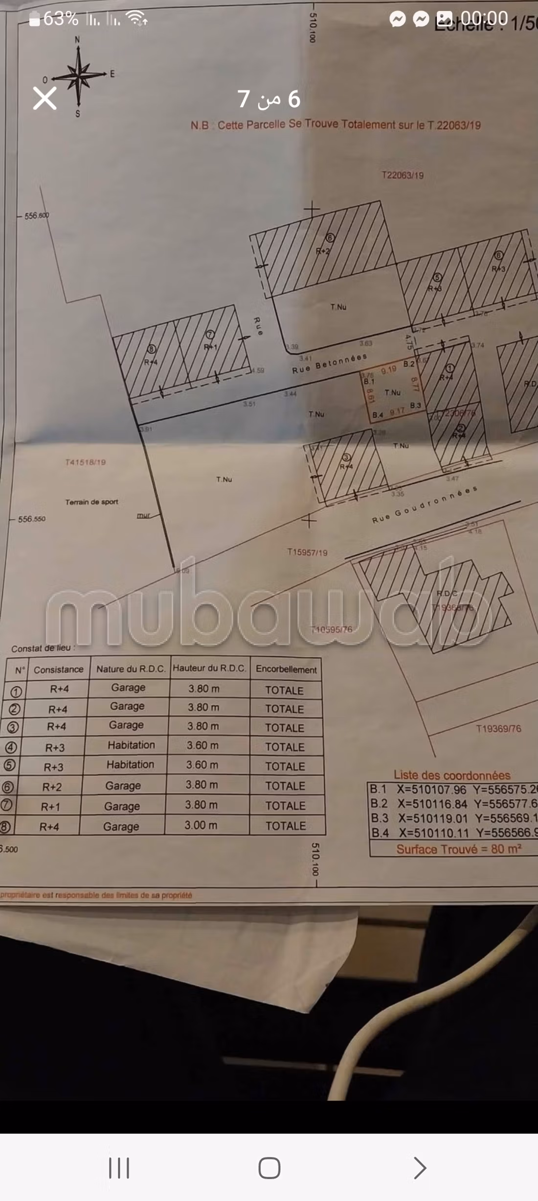 Se vende terreno. Area 80 m²