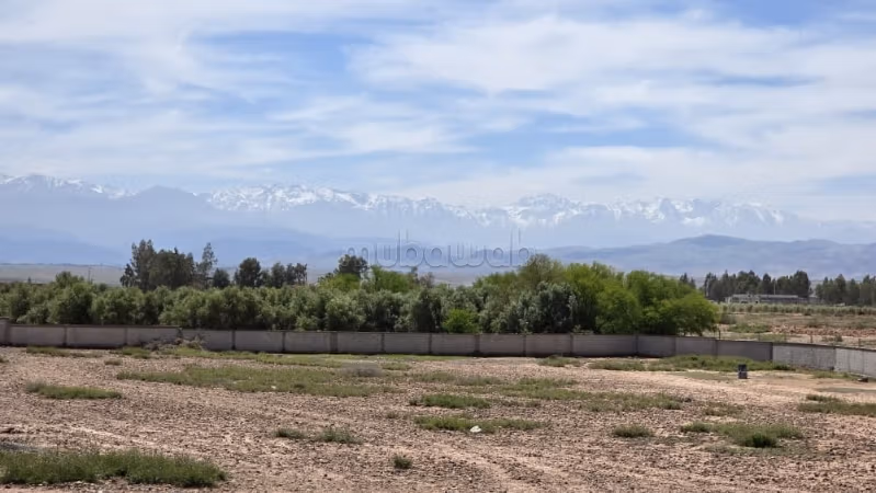 Title Deed Land 1 Hectare Amezmiz Road Fenced Well