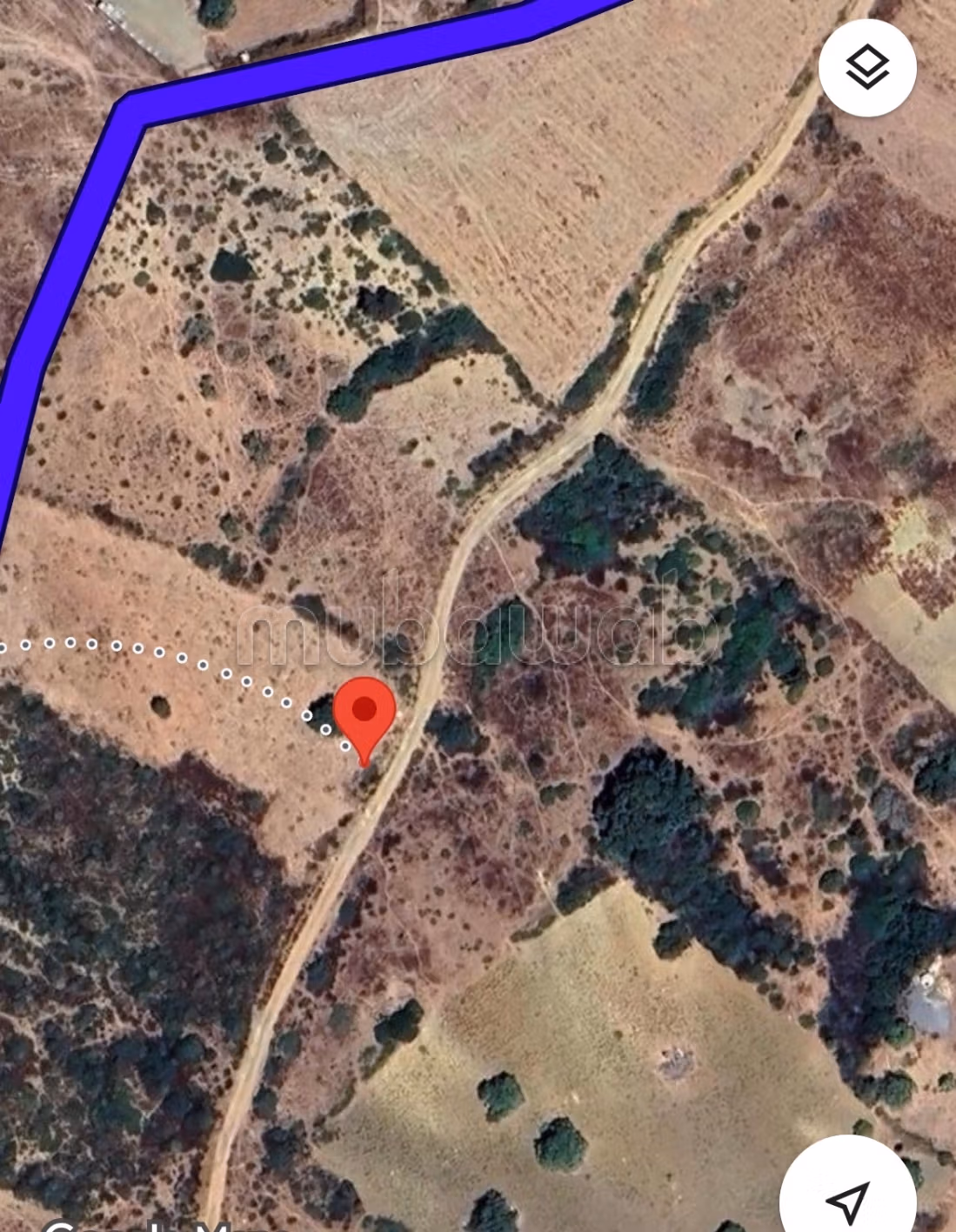 Terrain 4585 m² Proche autoroute Melloussa