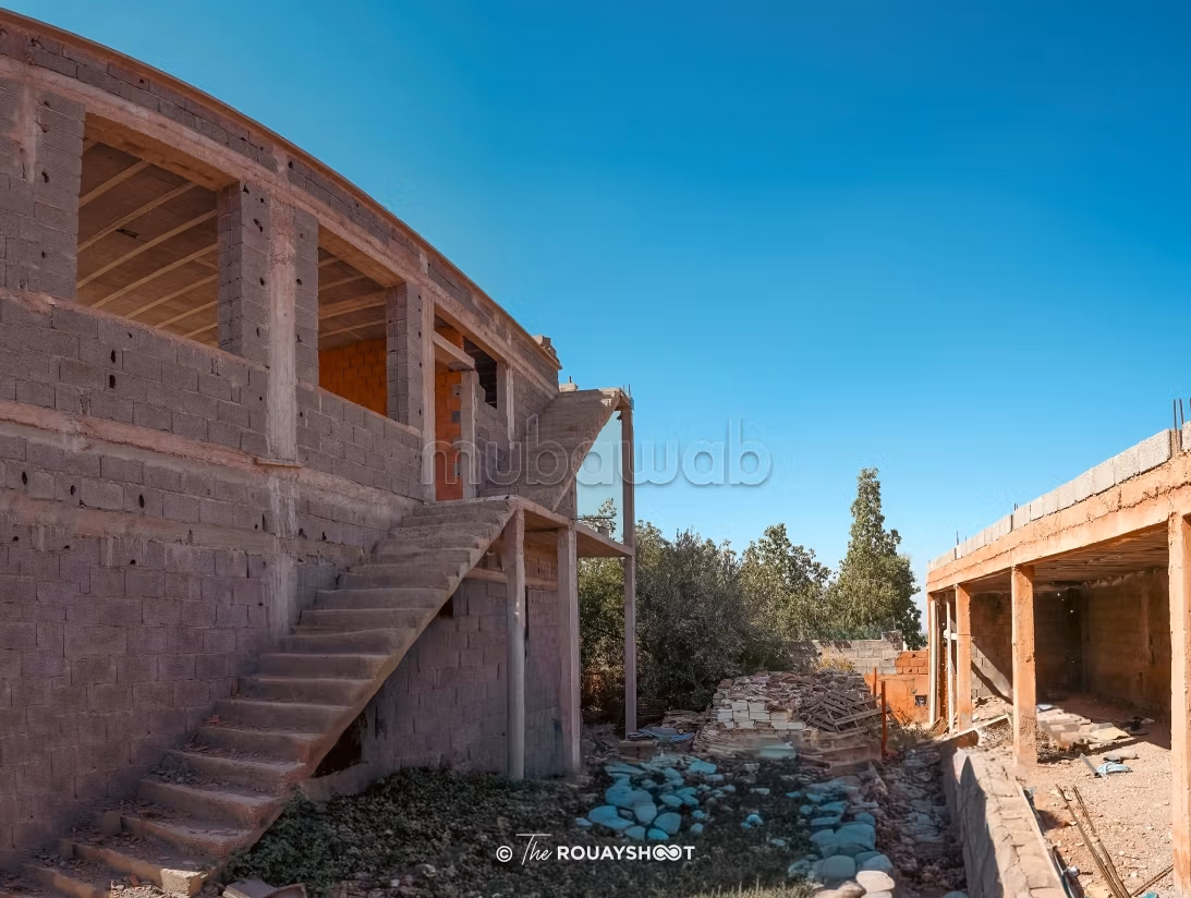 Dream villa under construction in Ourika