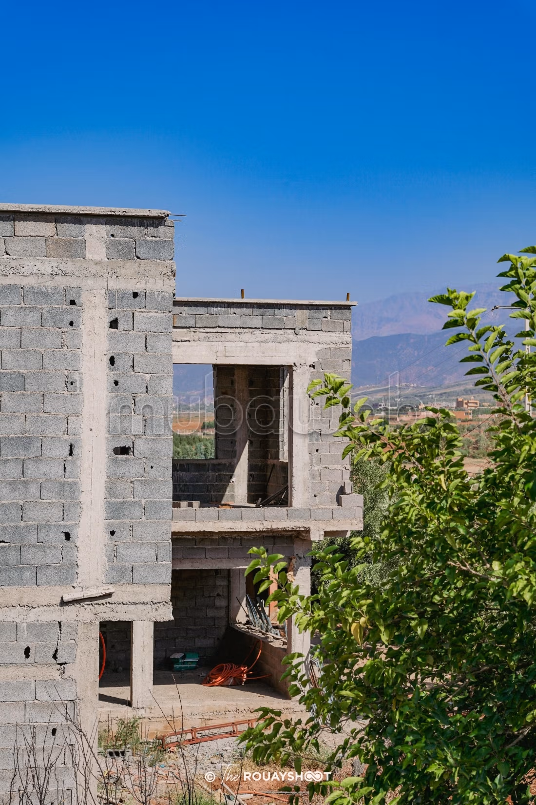 Dream villa under construction in Ourika