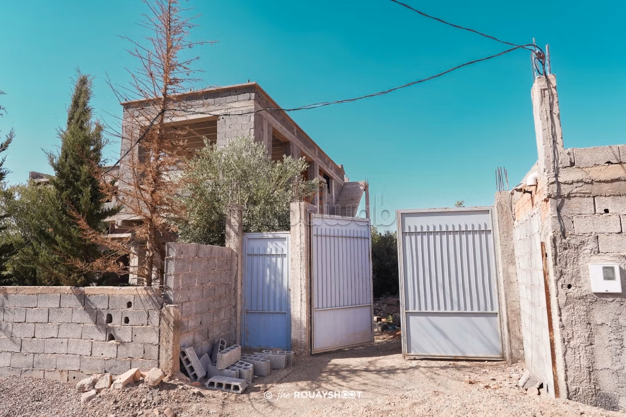 Dream villa under construction in Ourika