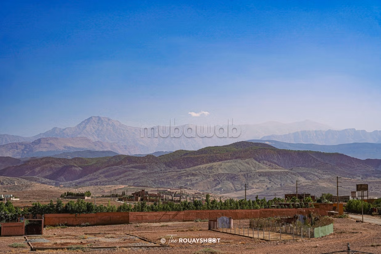 Dream villa under construction in Ourika