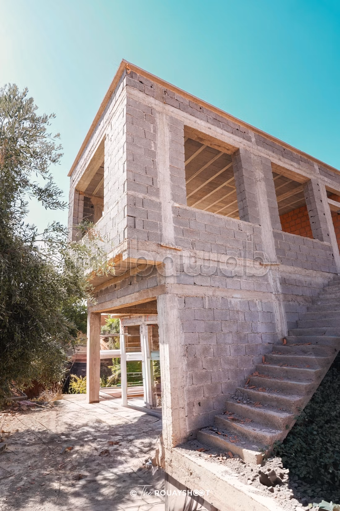 Dream villa under construction in Ourika