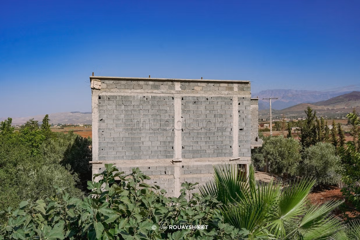 Dream villa under construction in Ourika