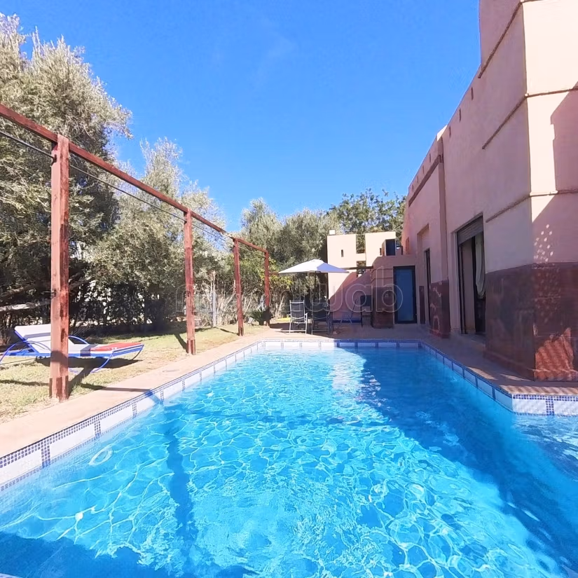 Luxury villa 3BR, Heated pool, Fes Road
