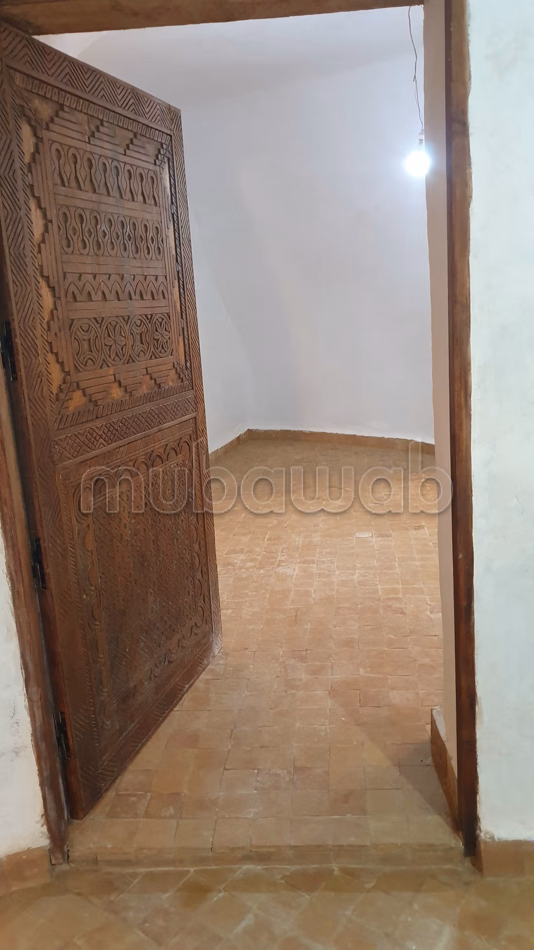 Casa cueva renovada en Bhalil