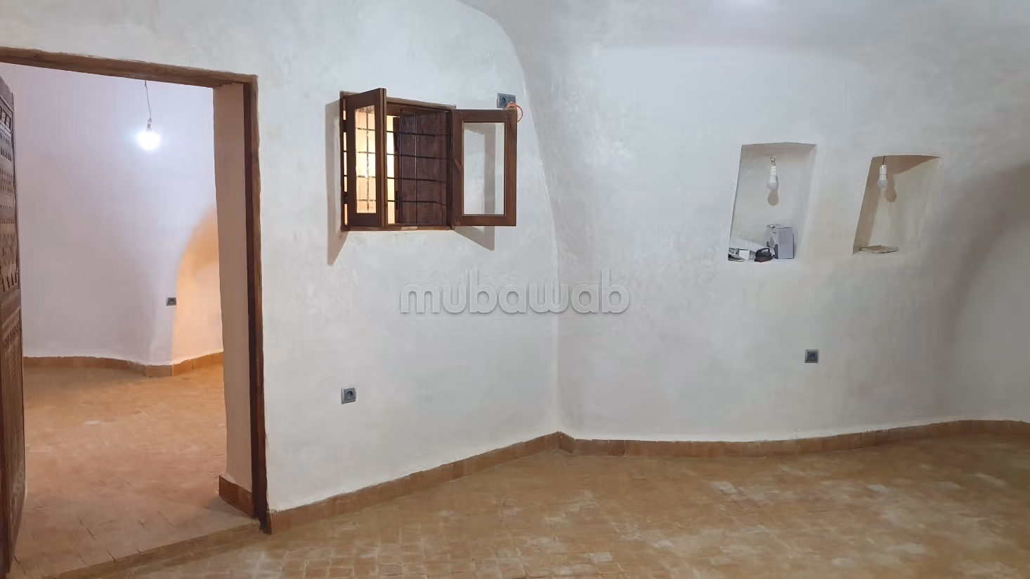 Casa cueva renovada en Bhalil