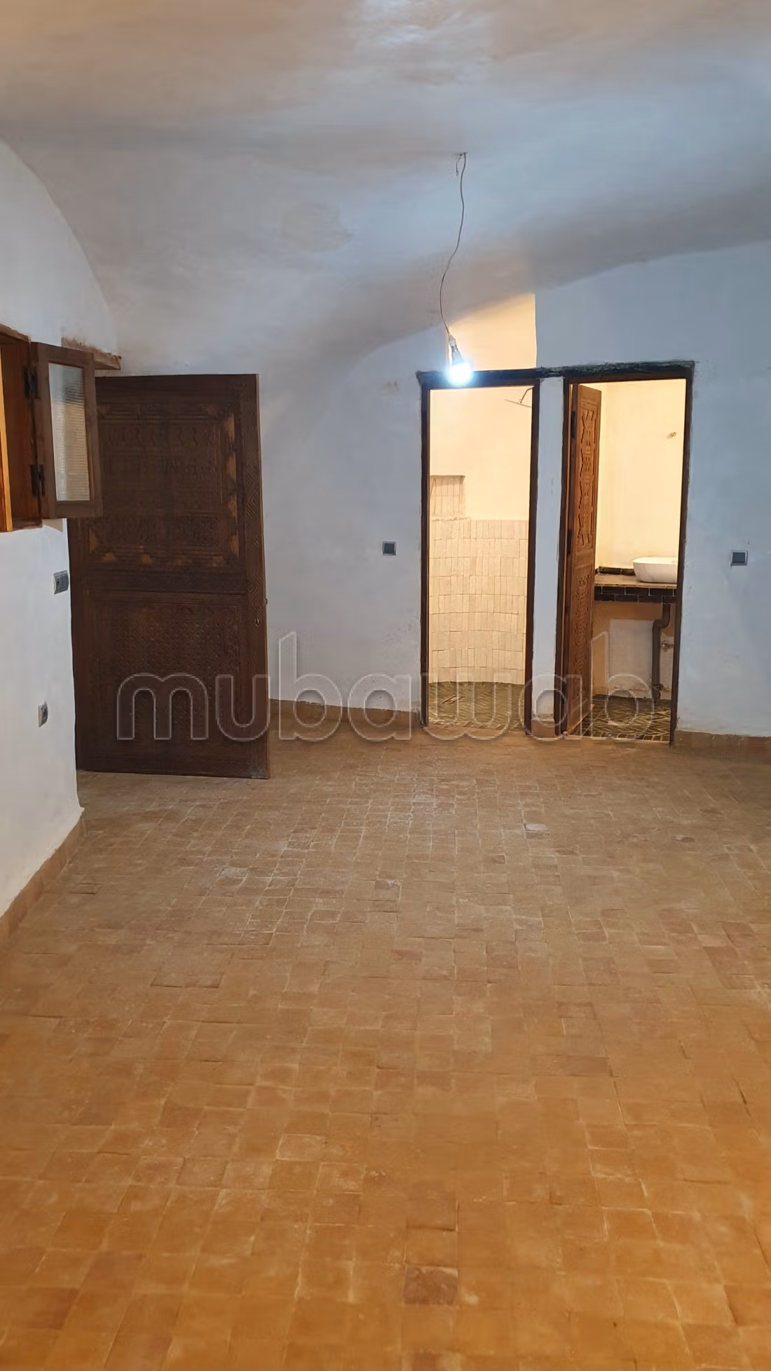Casa cueva renovada en Bhalil