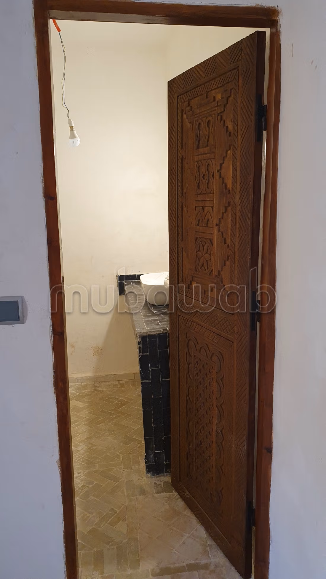 Casa cueva renovada en Bhalil