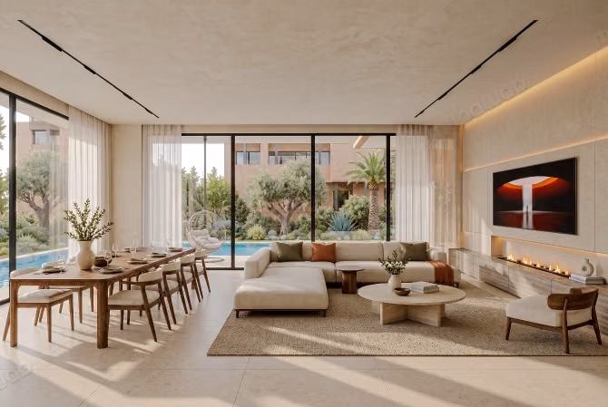 Nieuw ATLAS MOUNTAIN VIEW 5-slaapkamer Twee-onder-een-kap Villa