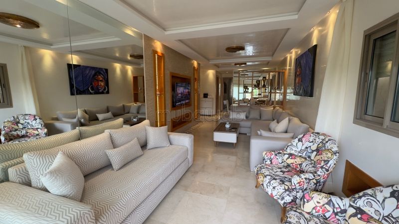 Bel appartement Rez de jardin à louer meublé piscine collective prestigia