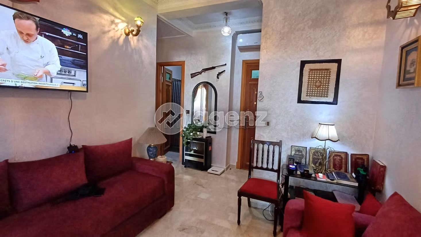 Appartement à vendre 58 m², 2 chambres Plage Mimosa 2 Benslimane