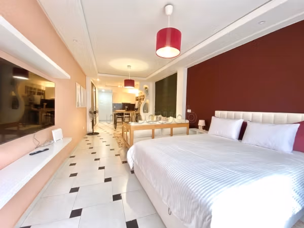 Appartementen te huur in Agdal. 1 Kamer. Volledig gemeubileerd