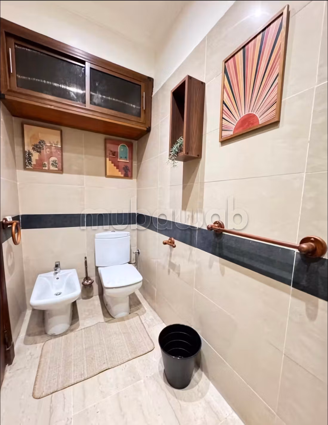 Flat for rent in Mers Sultan. Dimension 120 m². Ample storage space