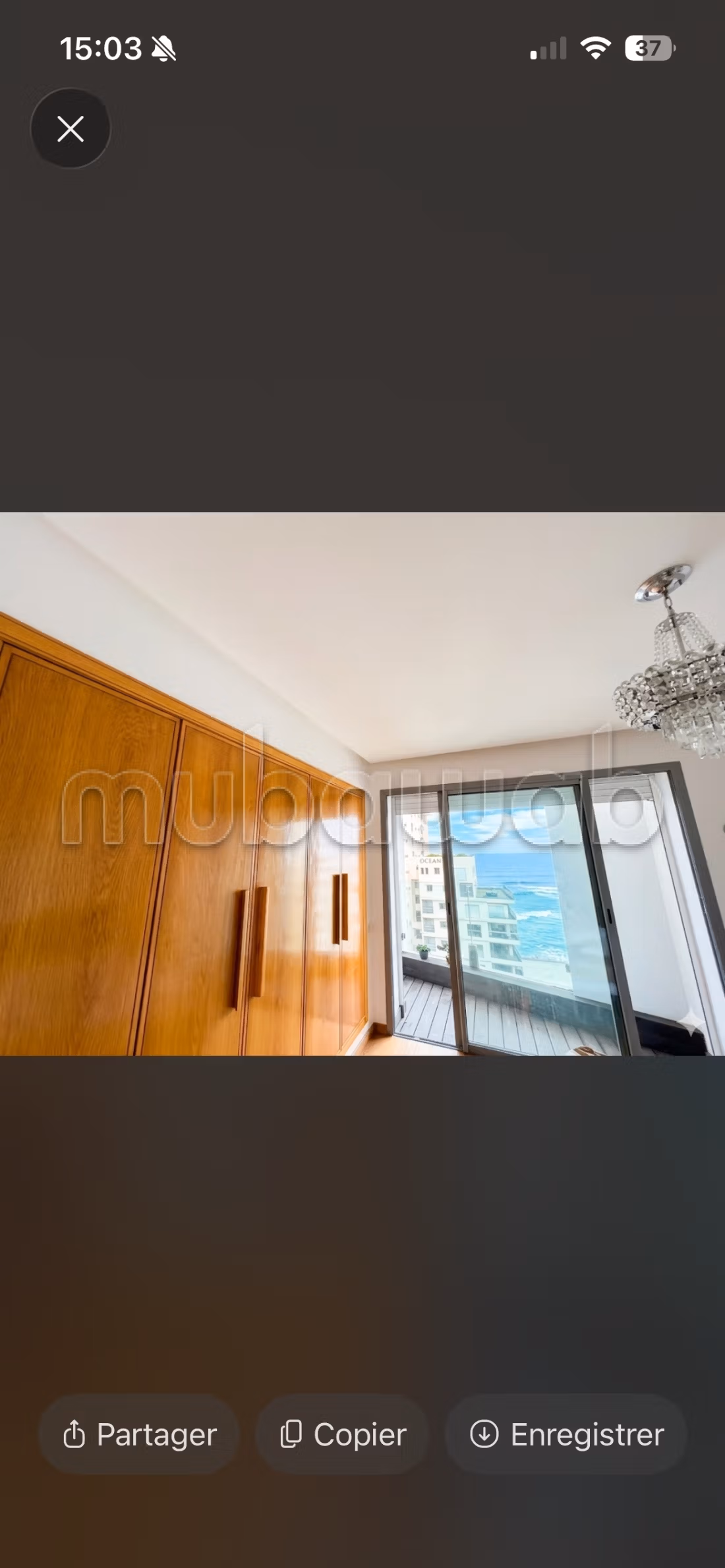 Splendido appartamento in affitto a Casablanca Marina. 1 bella camera da letto. Ammobiliato