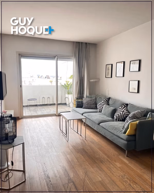Studio dernier etage Princesses avec terrasse