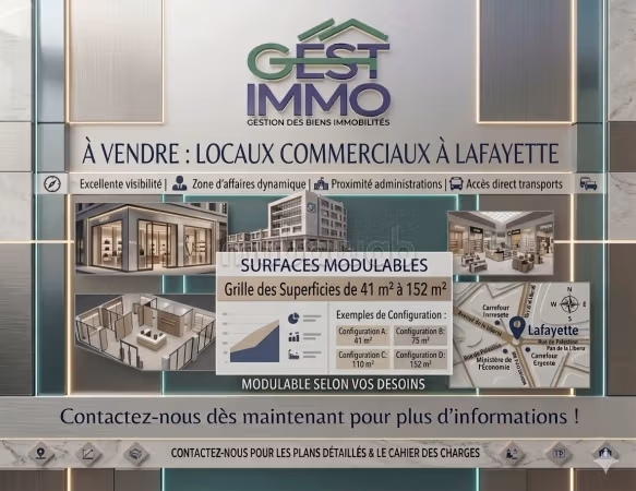 Des locaux commerciaux à Tunis