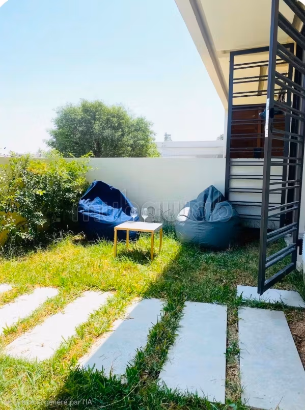 Un appartement S1 avec jardin