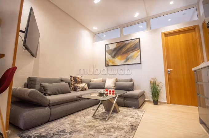 Appartement en location à Plage Oued Cherrat. 
2 belles chambres. 
Meublé