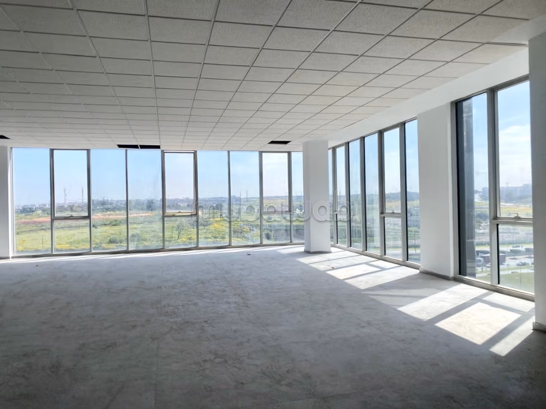 Office plateau 139m² Clear view Sidi Maarouf