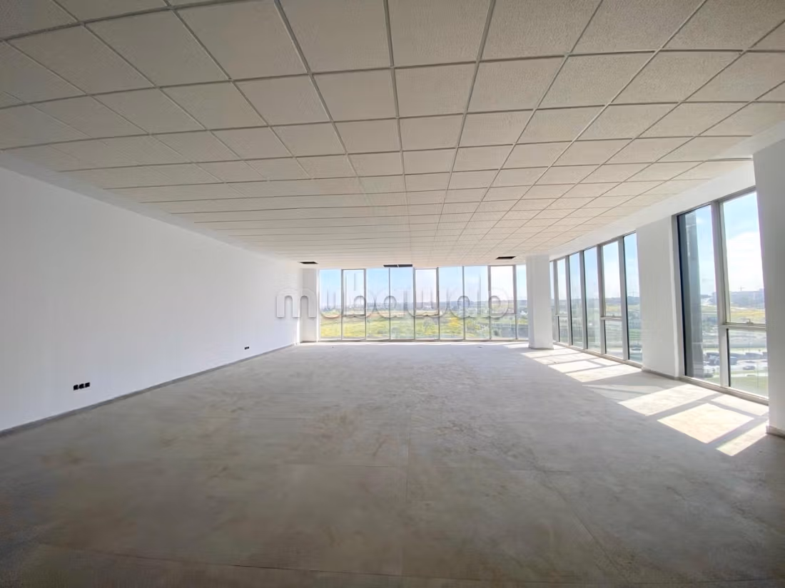 Office plateau 139m² Clear view Sidi Maarouf