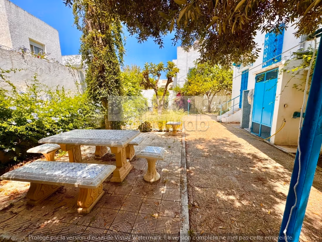 Casa S2 con arredi a piano terra in affitto a La Marsa