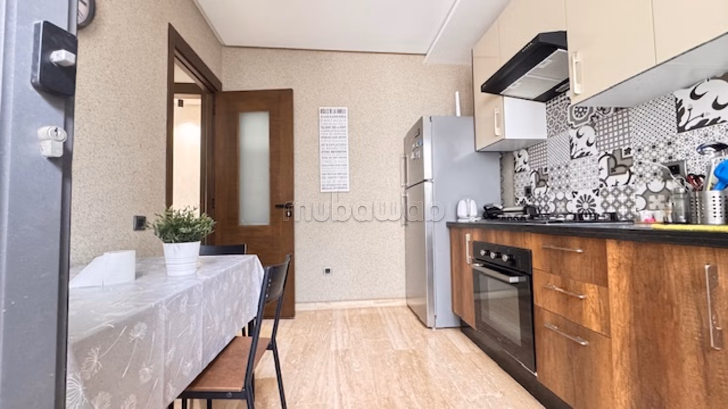Gemeubileerd appartement in Dar Bouzza bij McDonald's
