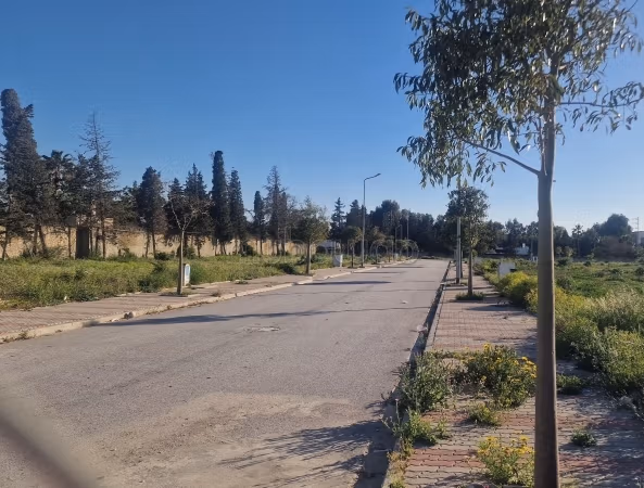 Un terrain loti de 513m²