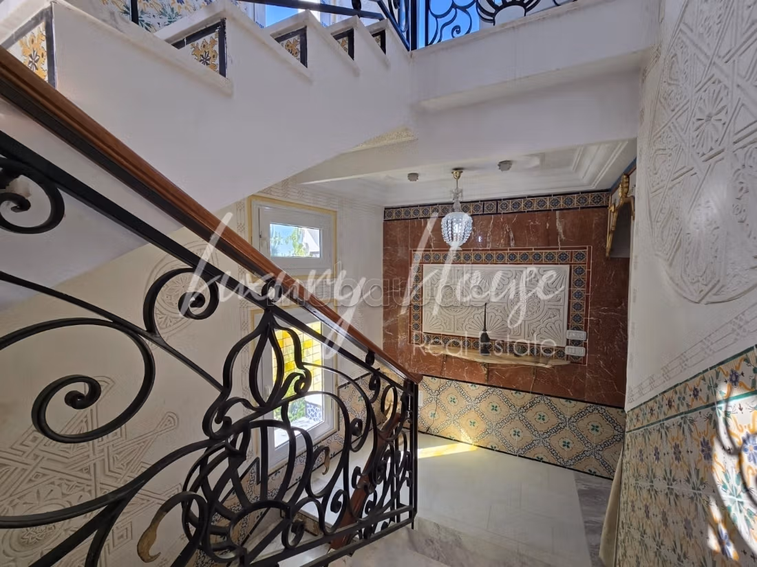 Duplex S3 arredato con vista mare in affitto a Gammarth