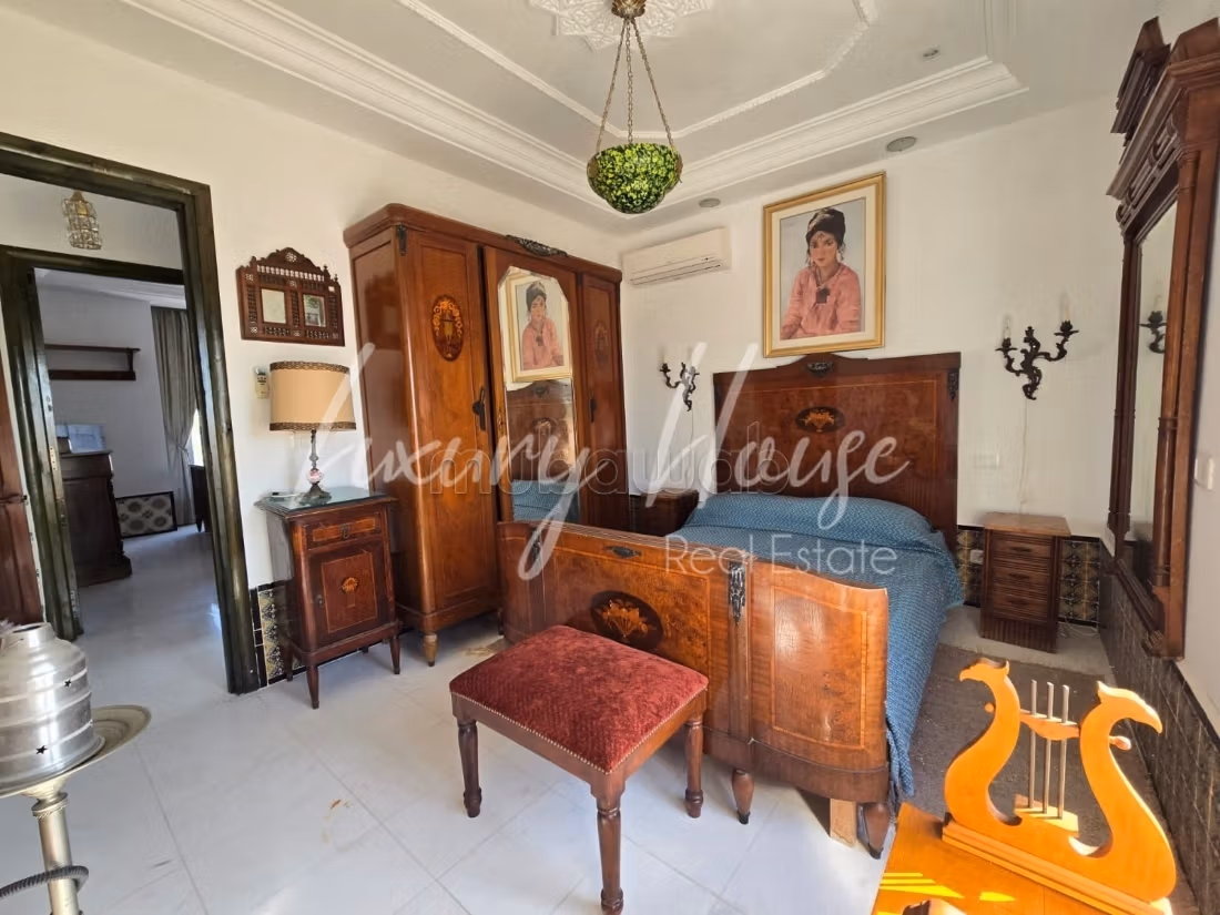 Duplex S3 arredato con vista mare in affitto a Gammarth