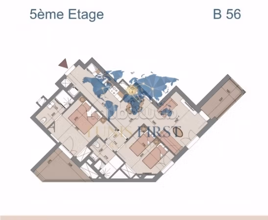 A vendre appartement S2 à Sousse front mer