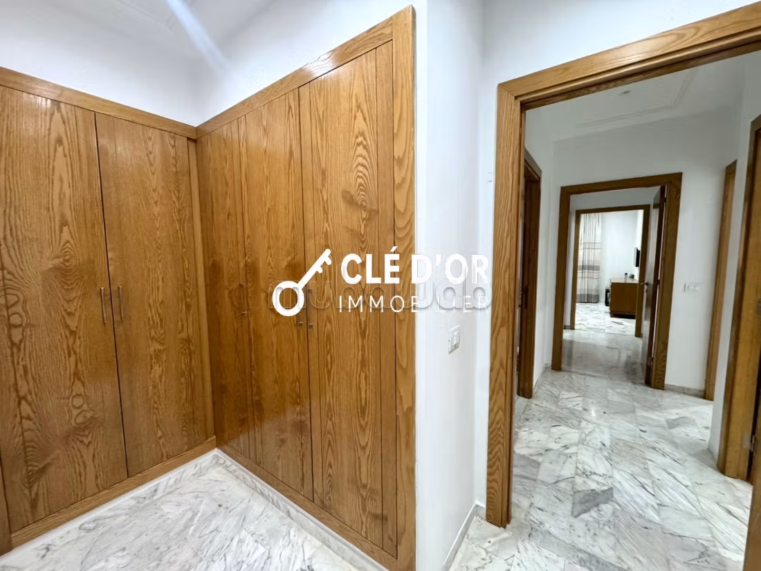 Appartement S3 meublé à louer au Jardin de Carthage