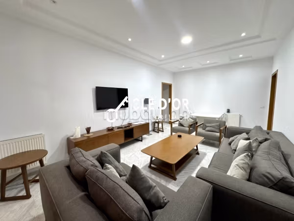 Great apartment for rent in Les Jardins de Carthage. 3 lovely rooms. Well furnished