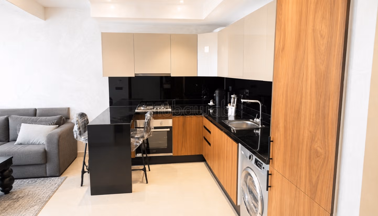 Luxe nieuw studio van 64 m² te huur gemeubileerd – De Prinsessen, Casablanca
