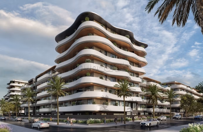 Vend appartement à Le Domaine D'Anfa. Surface totale 115 m². Avec ascenseur et terrasse