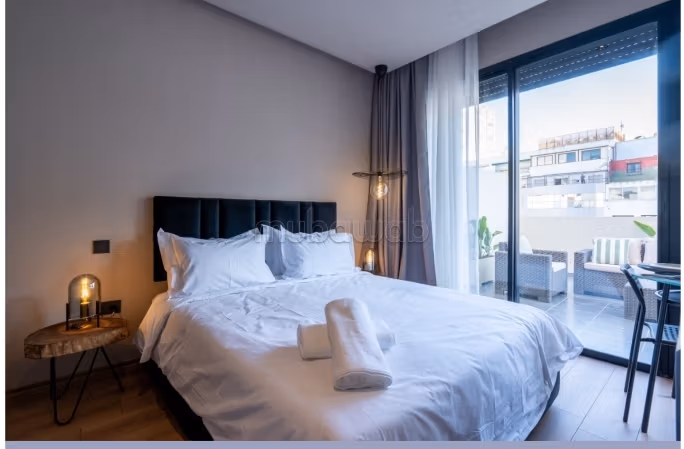 Luxueux appart hôtel à louer à Anfa 
à Casablanca