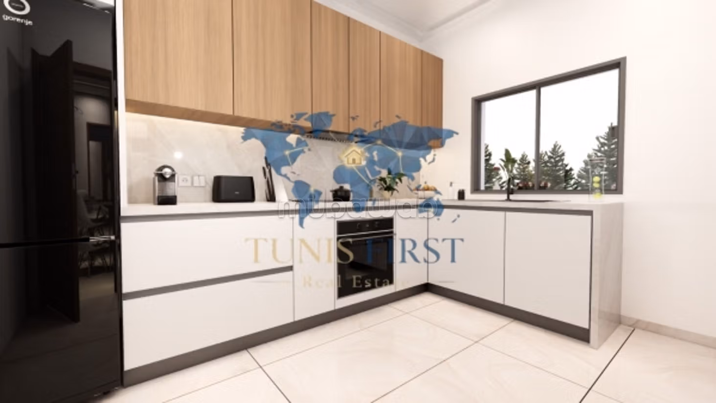 In vendita appartamento S1 a La Soukra
