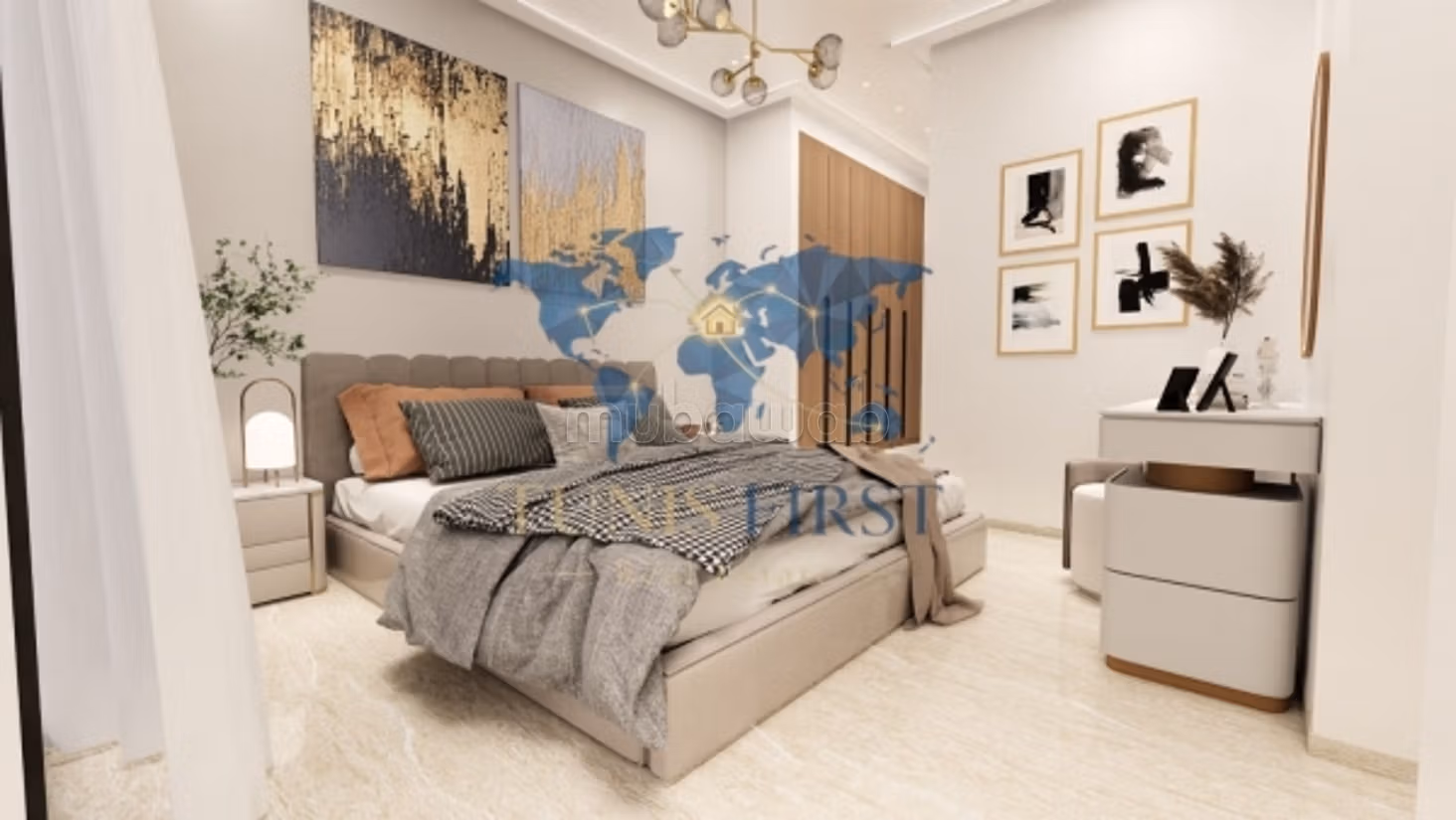 In vendita appartamento S1 a La Soukra
