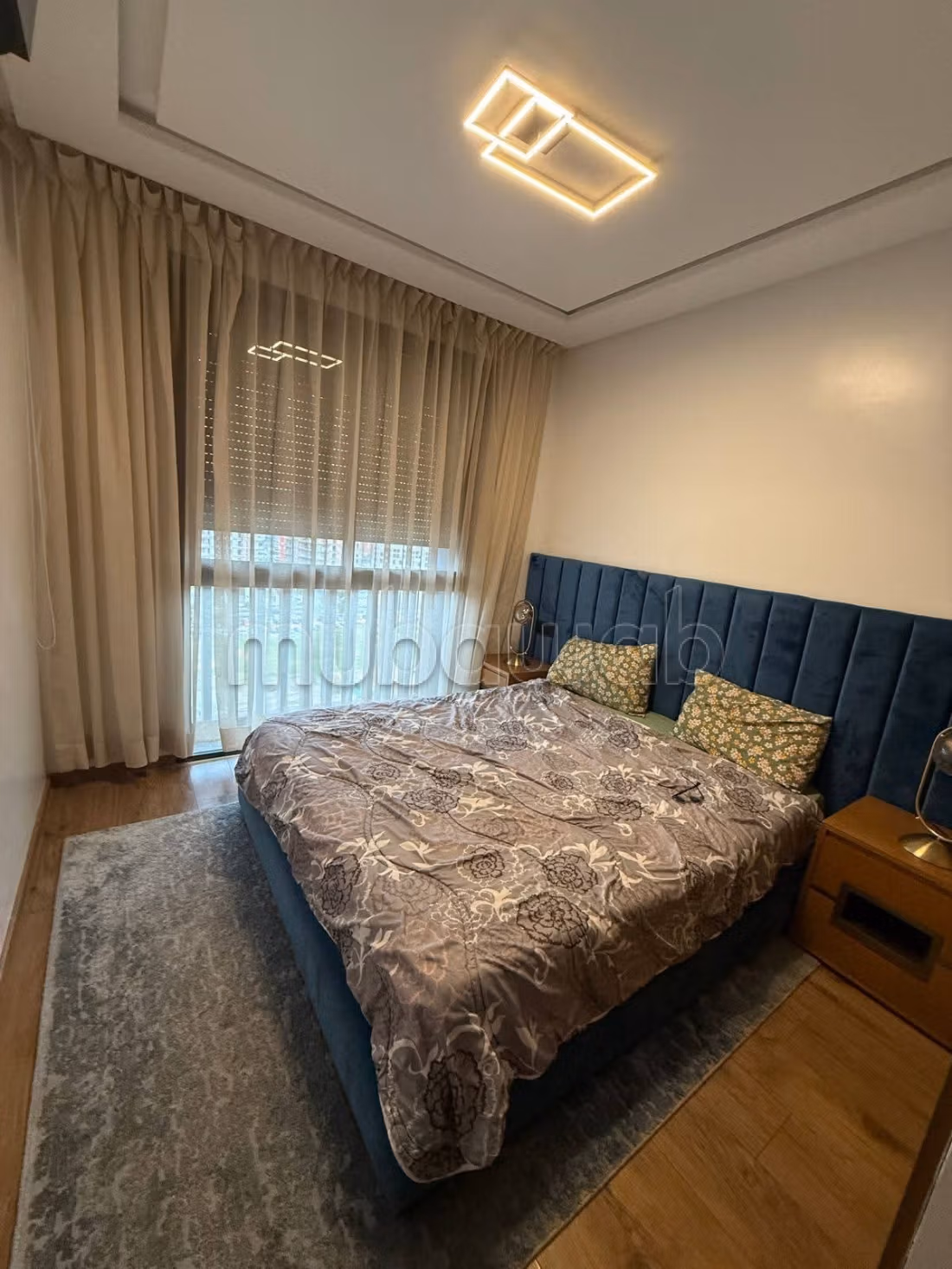 Appartamento in affitto a Casablanca Finance City. 2 belle camere da letto. Arredato
