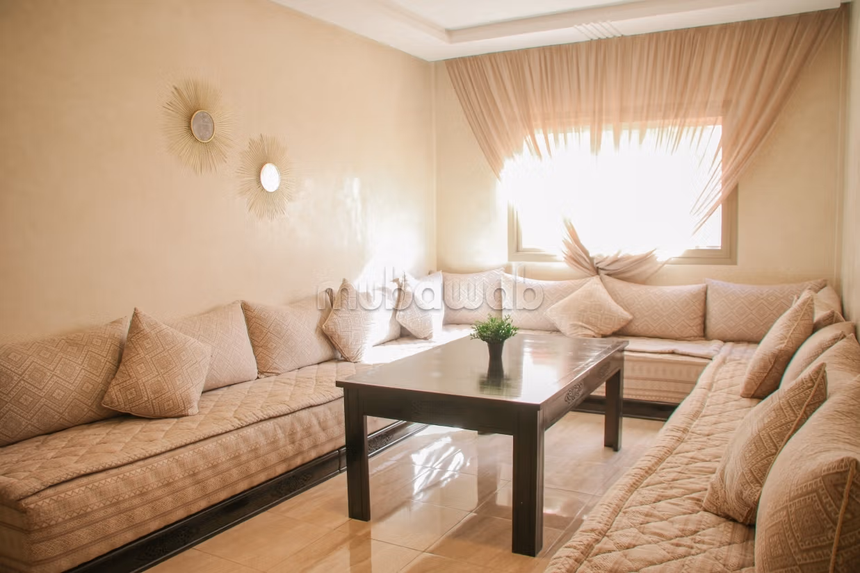 Vente d'un bel appartement à Route casa. 7 pièces confortables. Meublé